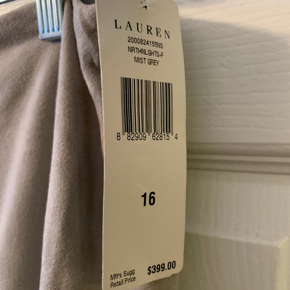 Ralph Lauren Suede Skirt - Picture 5 of 6